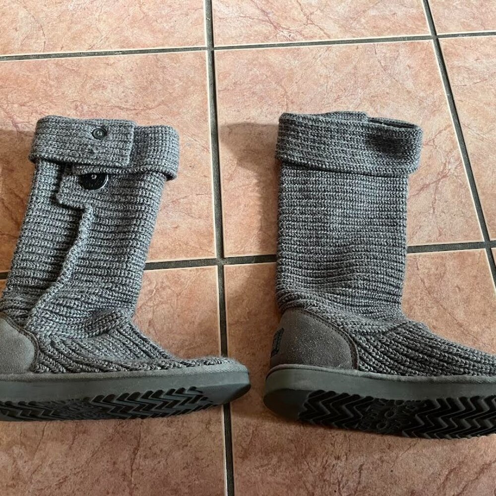 UGG Classic Cardy Knit Boots